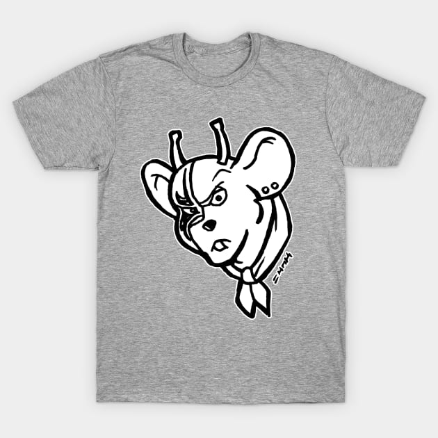 Vinnie the Biker Mouse T-Shirt by sketchnkustom